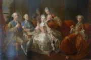 unknow artist The family of the Duke of Penthievre painting